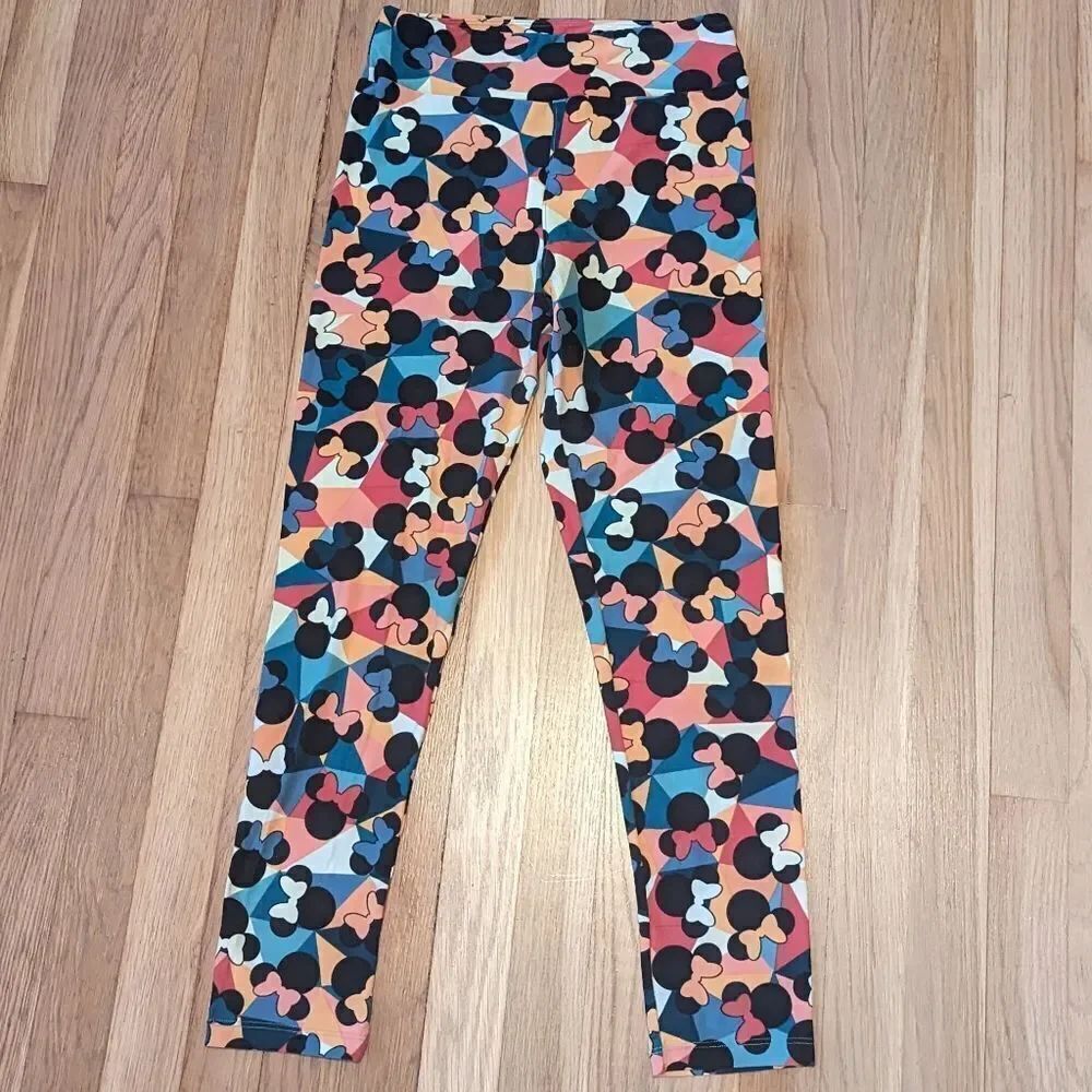 LuLaRoe Disney Mickey colorful Leggings